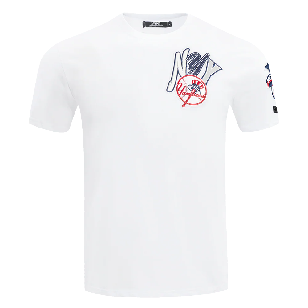 MLB NEW YORK YANKEES CITY RANSOM MEN'S SINGLE JERSEY TEE (WHITE) - Image 3