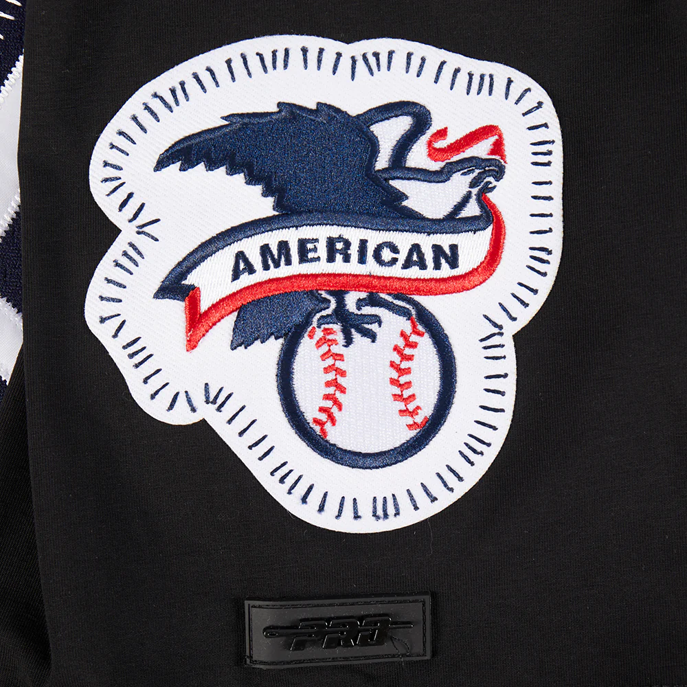 MLB NEW YORK YANKEES DIY PICK STITCH MEN'S SINGLE JERSEY TOP (BLACK) - Image 6