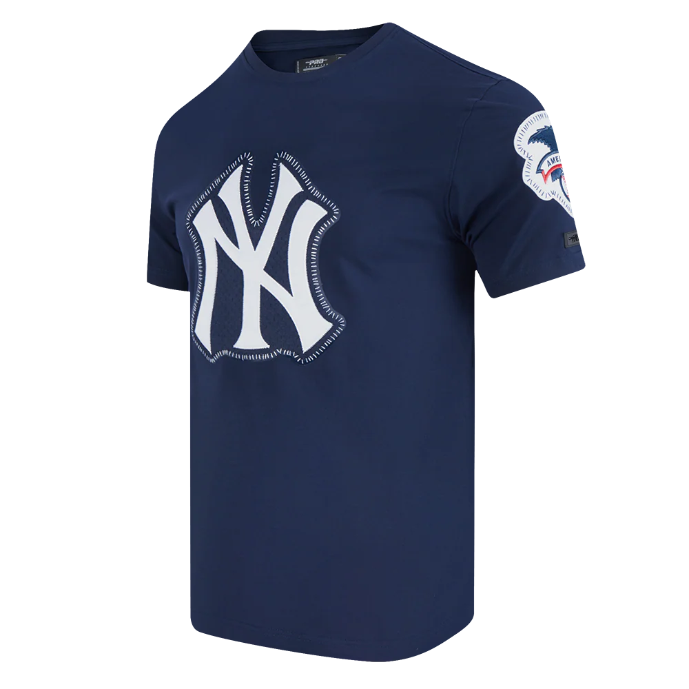 MLB NEW YORK YANKEES DIY PICK STITCH MEN'S SINGLE JERSEY TOP (MIDNIGHT NAVY) - Image 4