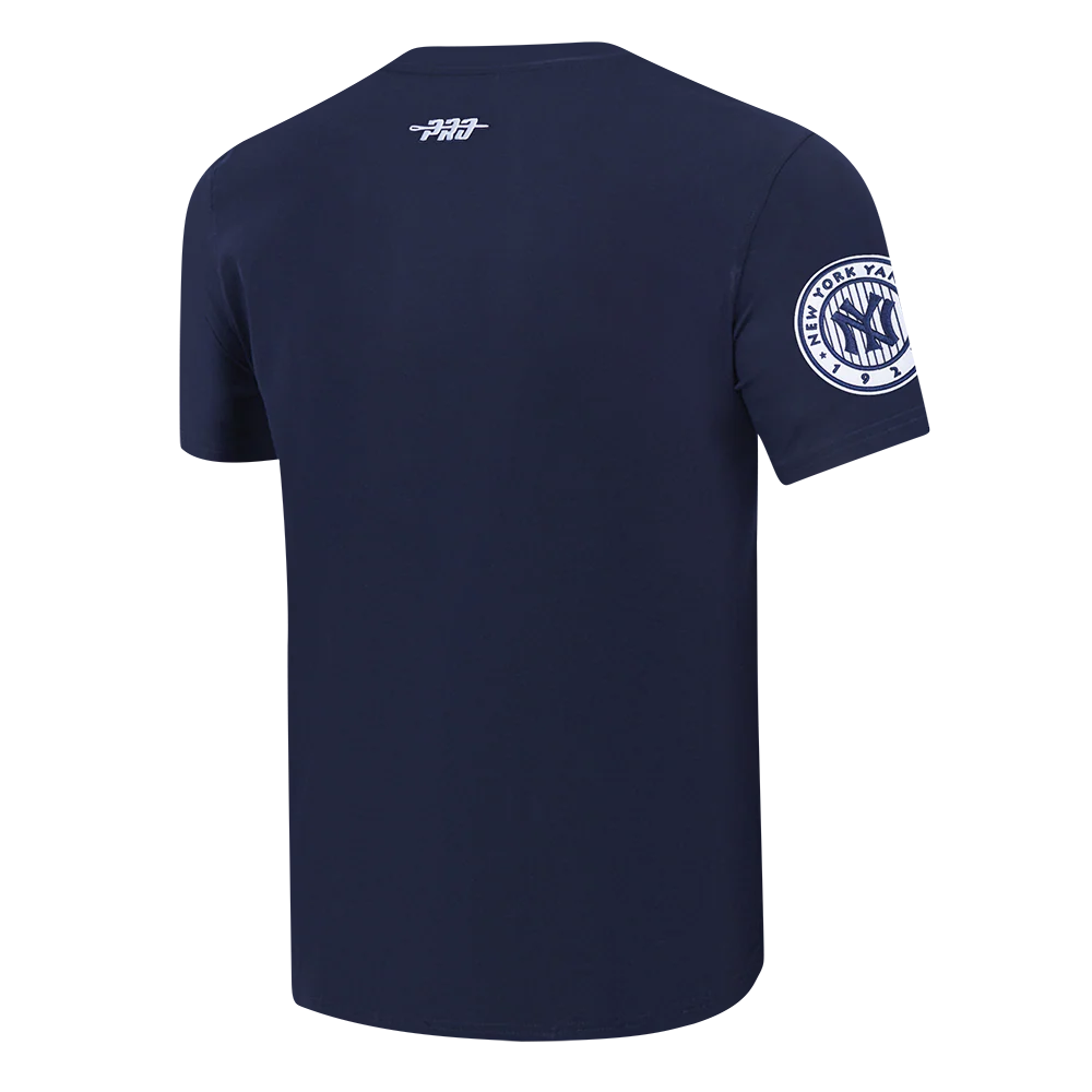 MLB NEW YORK YANKEES RETRO ELEVATION MEN'S SINGLE JERSEY TOP (MIDNIGHT NAVY) - Image 4
