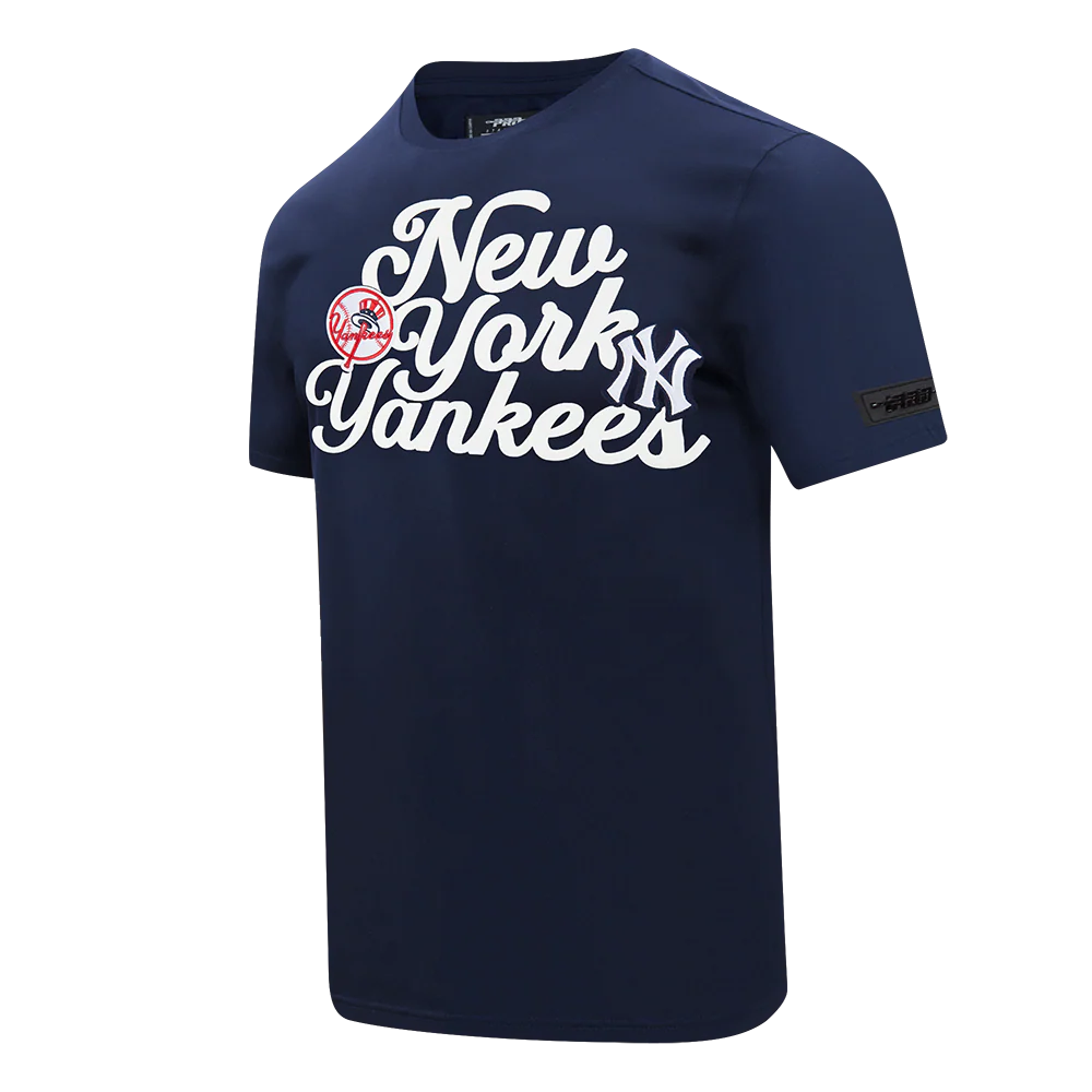 MLB NEW YORK YANKEES SOUVENIR MEN'S SINGLE JERSEY TOP (MIDNIGHT NAVY) - Image 2
