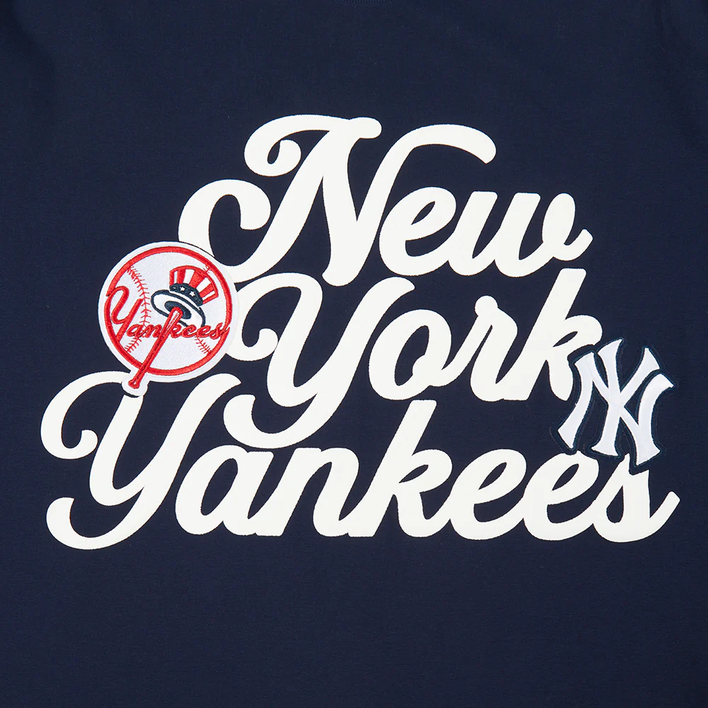 MLB NEW YORK YANKEES SOUVENIR MEN'S SINGLE JERSEY TOP (MIDNIGHT NAVY) - Image 5