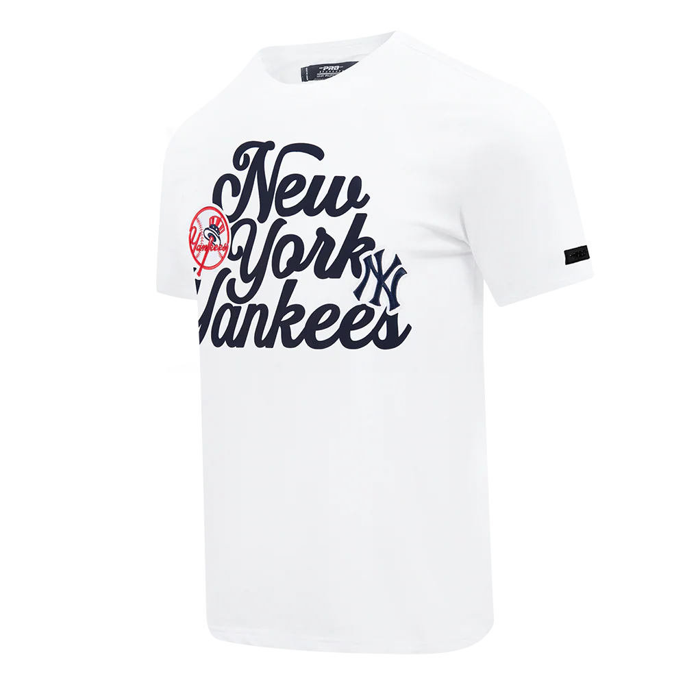 MLB NEW YORK YANKEES SOUVENIR MEN'S SINGLE JERSEY TOP (WHITE) - Image 2