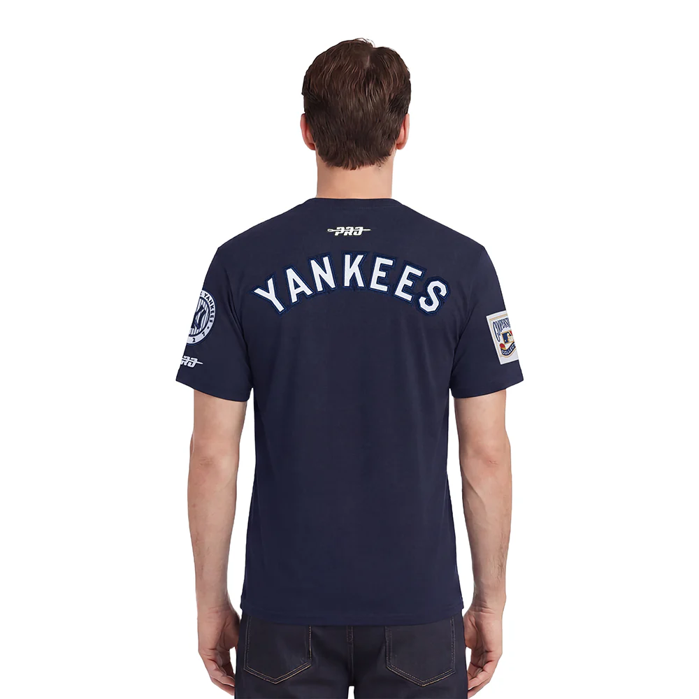 MLB NEW YORK YANKEES BEST OF MEN'S DROP SHOULDER TEE (MIDNIGHT NAVY) - Image 2