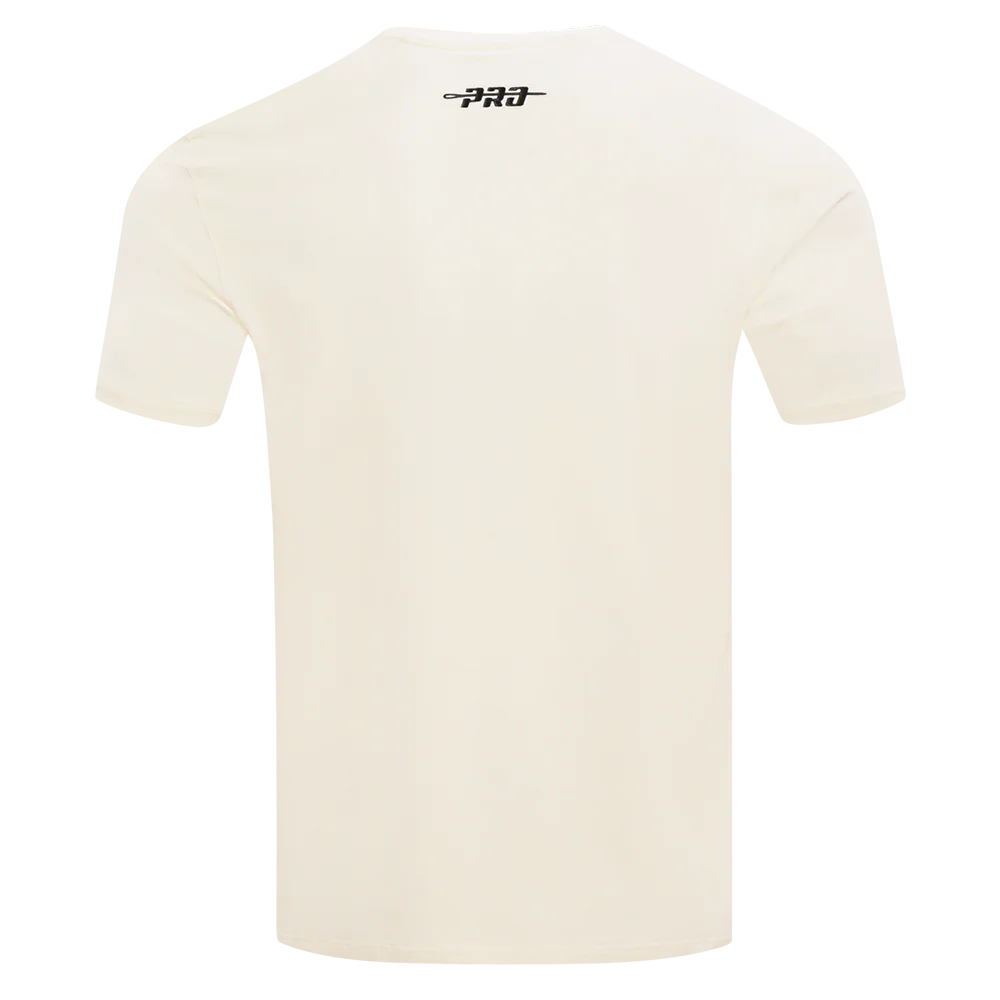 MLB NEW YORK YANKEES REBEL ATHLETICS STACKED LOGO MEN'S SJ TEE (EGGSHELL) - Image 3