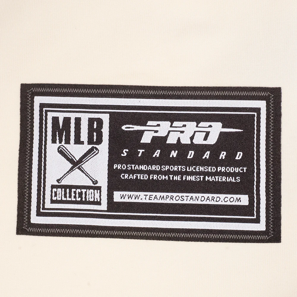 MLB NEW YORK YANKEES REBEL ATHLETICS STACKED LOGO MEN'S SJ TEE (EGGSHELL) - Image 6