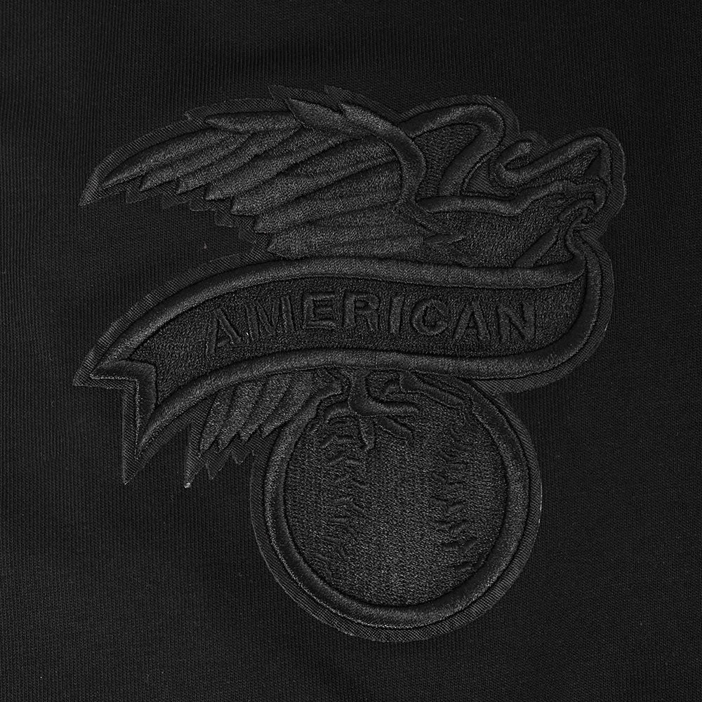 MLB NEW YORK YANKEES BLACKOUT MEN'S CJ DROP SHOULDER TEE (BLACK) - Image 7