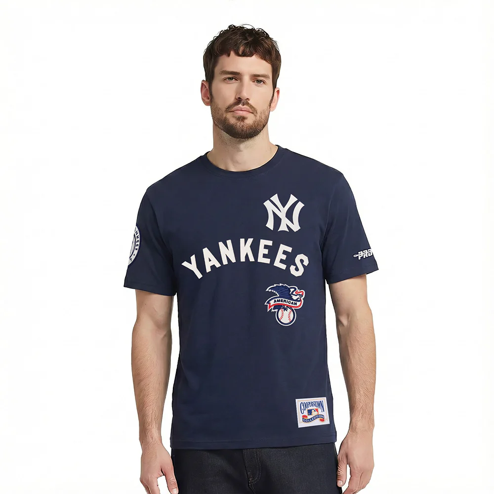 MLB NEW YORK YANKEES MODERN ORIGINALS MEN'S SJ TEE (MIDNIGHT NAVY)