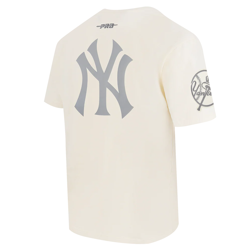 NEW YORK YANKEES STREET TEAM MEN'S CJ DROP SHOULDER TEE (EGGSHELL) - Image 4