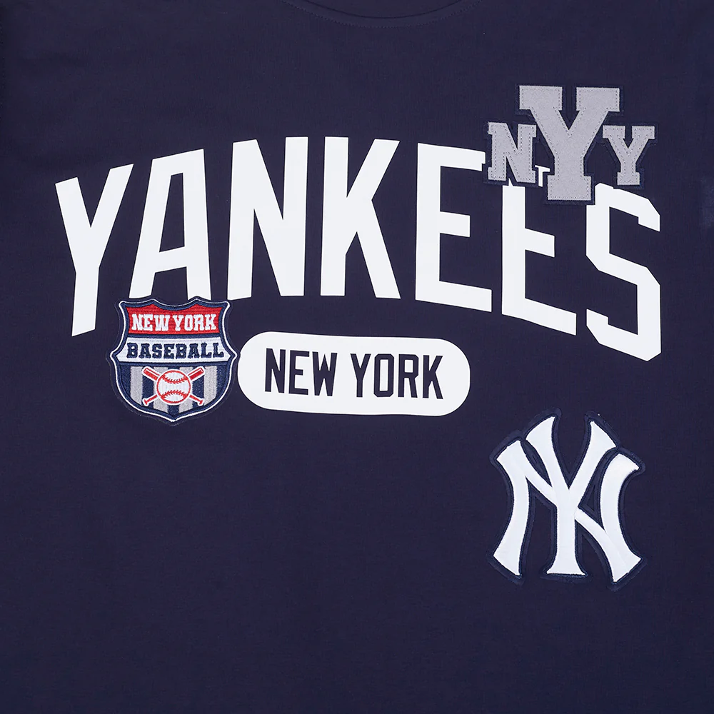 MLB NEW YORK YANKEES LETTERMAN MEN'S S/S TEE (MIDNIGHT NAVY) - Image 5