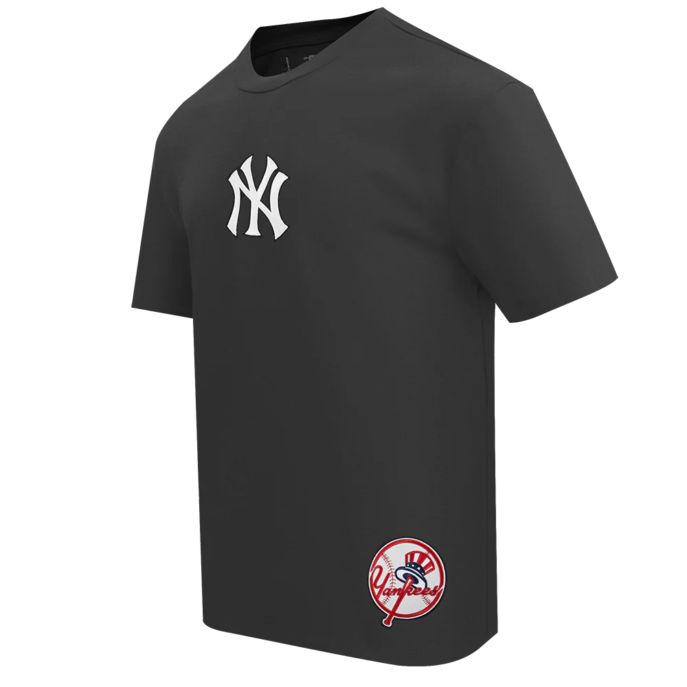 MLB NEW YORK YANKEES WINGSPAN MEN'S CJ DROP SHOULDER TEE (BLACK) - Image 3