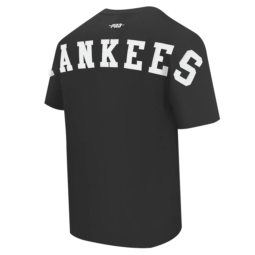 MLB NEW YORK YANKEES WINGSPAN MEN'S CJ DROP SHOULDER TEE (BLACK) - Image 4
