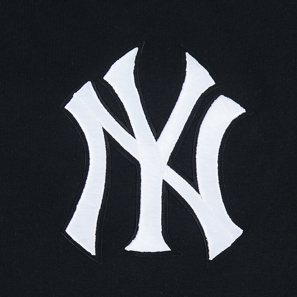 MLB NEW YORK YANKEES WINGSPAN MEN'S CJ DROP SHOULDER TEE (BLACK) - Image 5