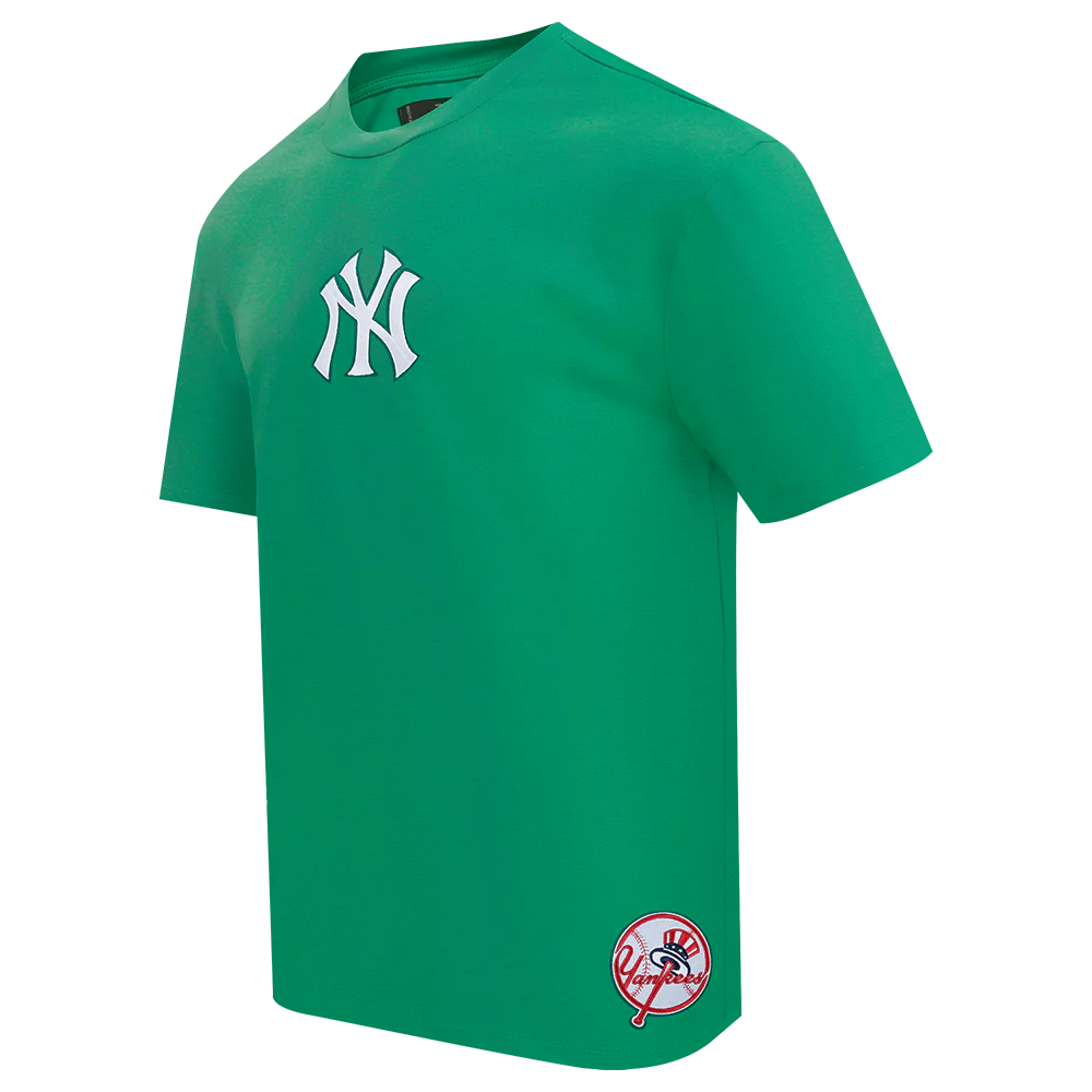 MLB NEW YORK YANKEES WINGSPAN MEN'S CJ DROP SHOULDER TEE (KELLY GREEN) - Image 3