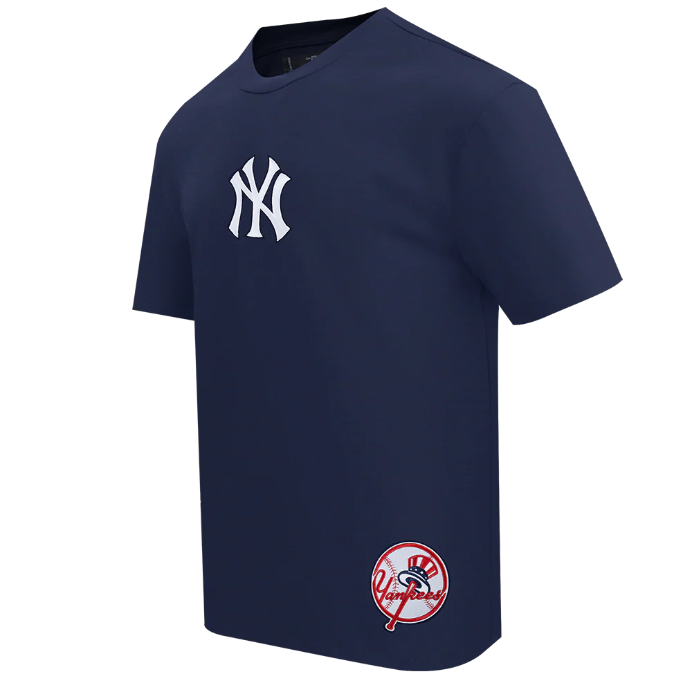 MLB NEW YORK YANKEES WINGSPAN MEN'S CJ DROP SHOULDER TEE (MIDNIGHT NAVY) - Image 4