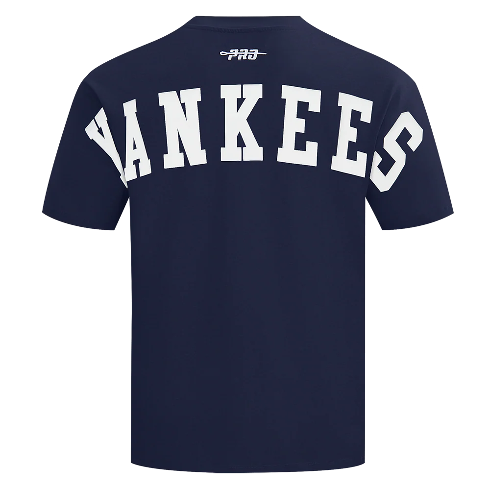 MLB NEW YORK YANKEES WINGSPAN MEN'S CJ DROP SHOULDER TEE (MIDNIGHT NAVY) - Image 5