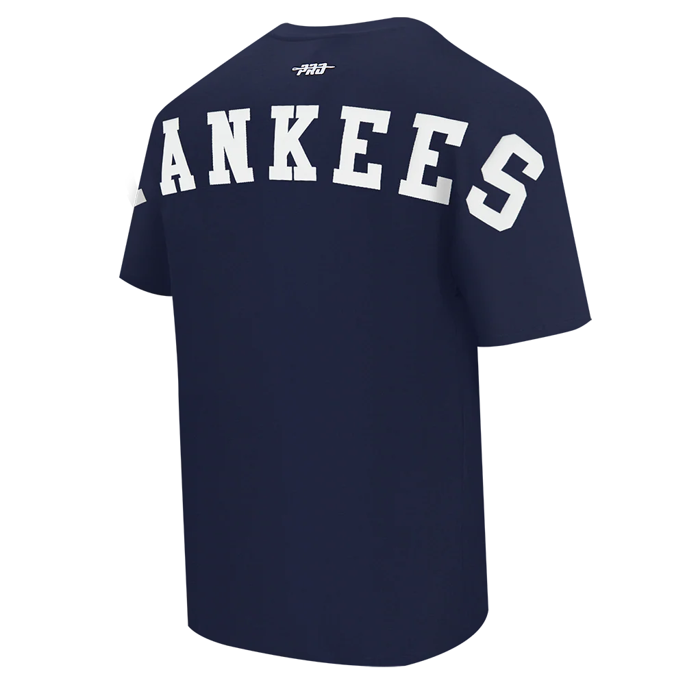 MLB NEW YORK YANKEES WINGSPAN MEN'S CJ DROP SHOULDER TEE (MIDNIGHT NAVY) - Image 6