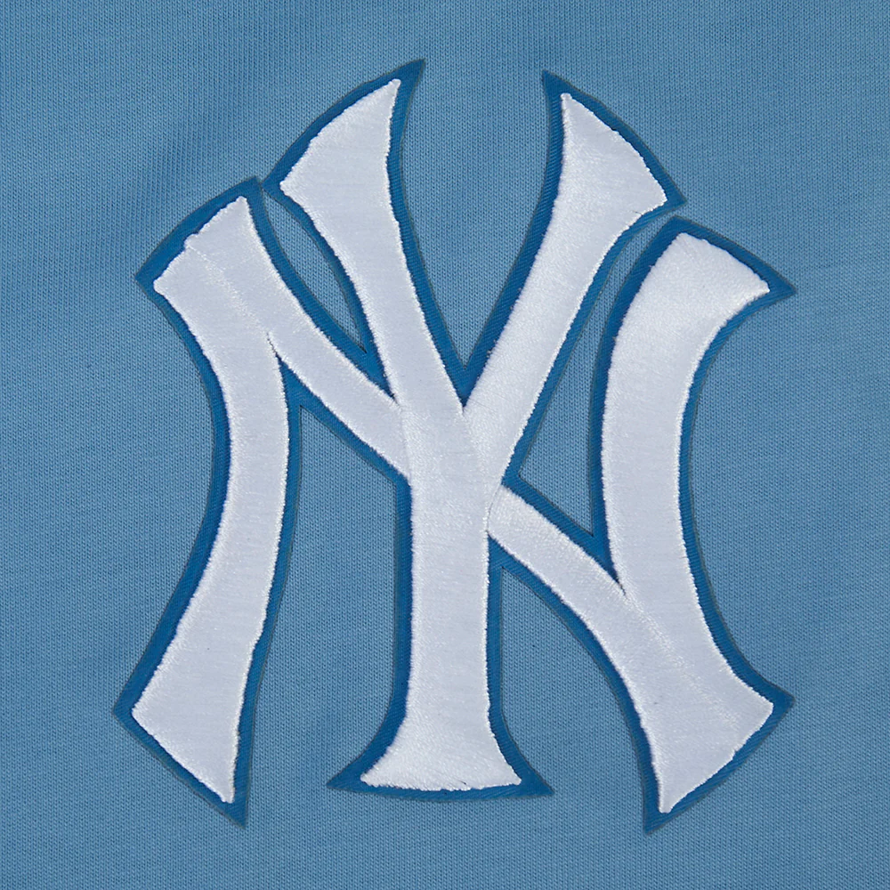 MLB NEW YORK YANKEES WINGSPAN MEN'S CJ DROP SHOULDER TEE (STEEL BLUE) - Image 6