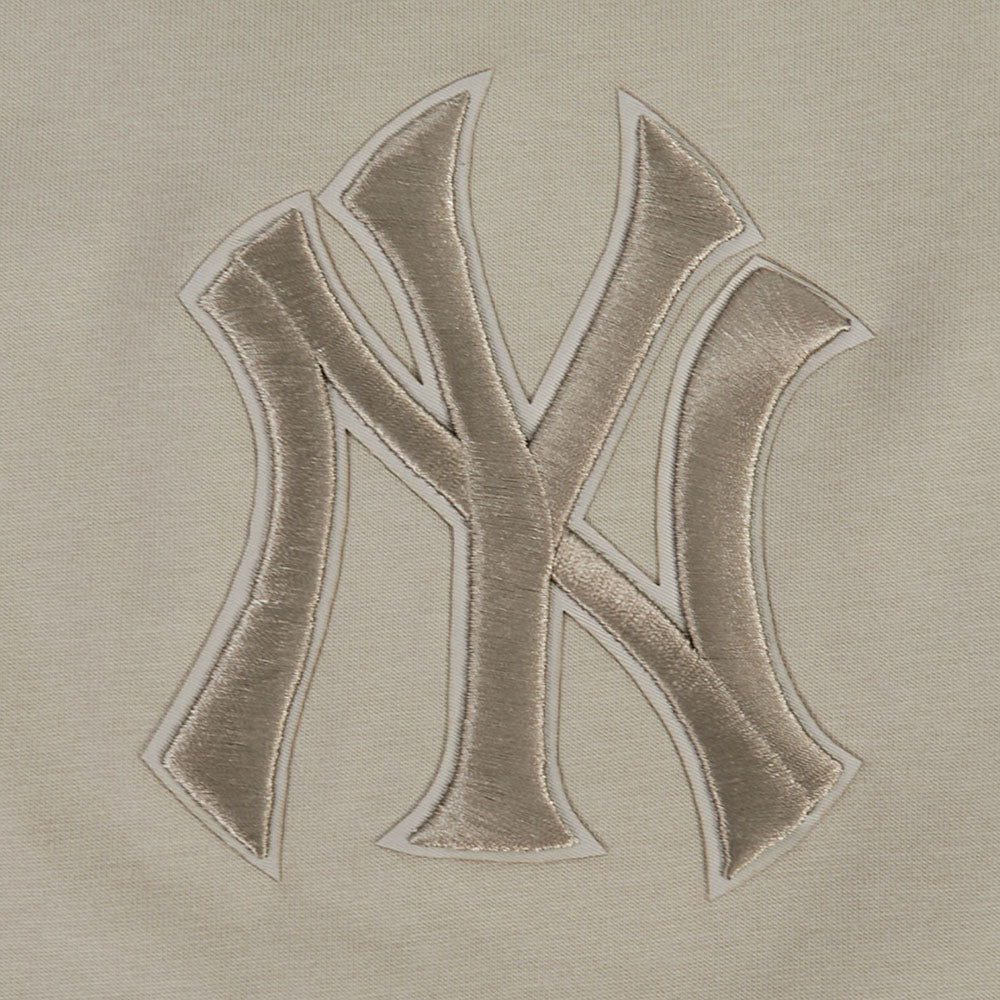 MLB NEW YORK YANKEES WINGSPAN MEN'S CJ DROP SHOULDER TEE (TAUPE) - Image 6