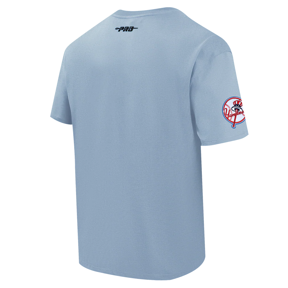 MLB NEW YORK YANKEES  STAMPED MEN'S S/S TEE (DUSTY BLUE) - Image 8