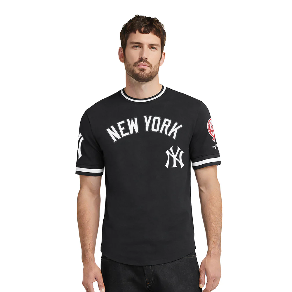 MLB NEW YORK YANKEES CLASSIC CHENILLE MEN'S DK TOP (BLACK)