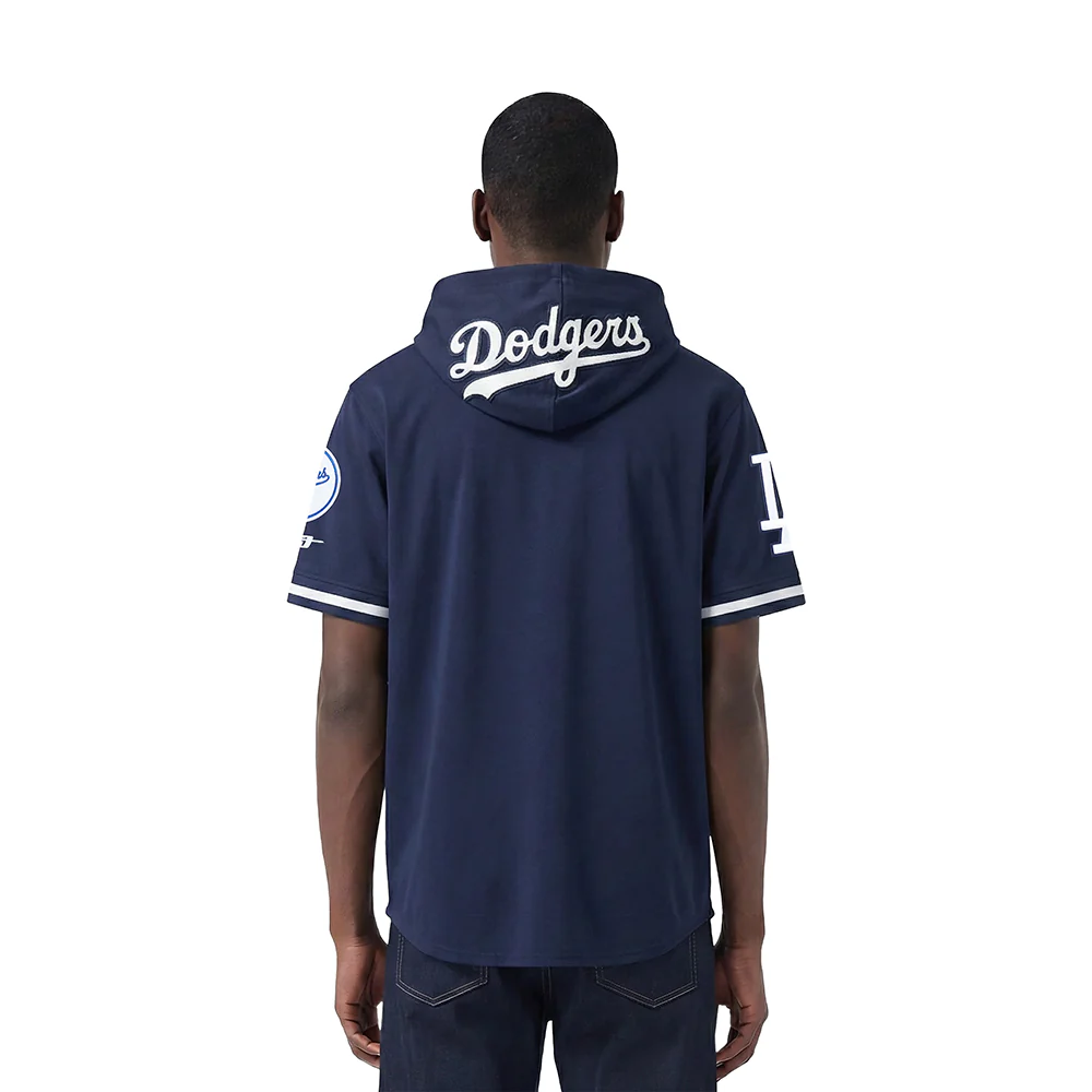 MLB NEW YORK YANKEES CLASSIC CHENILLE MEN'S SS PO HOODIE (MIDNIGHT NAVY) - Image 2