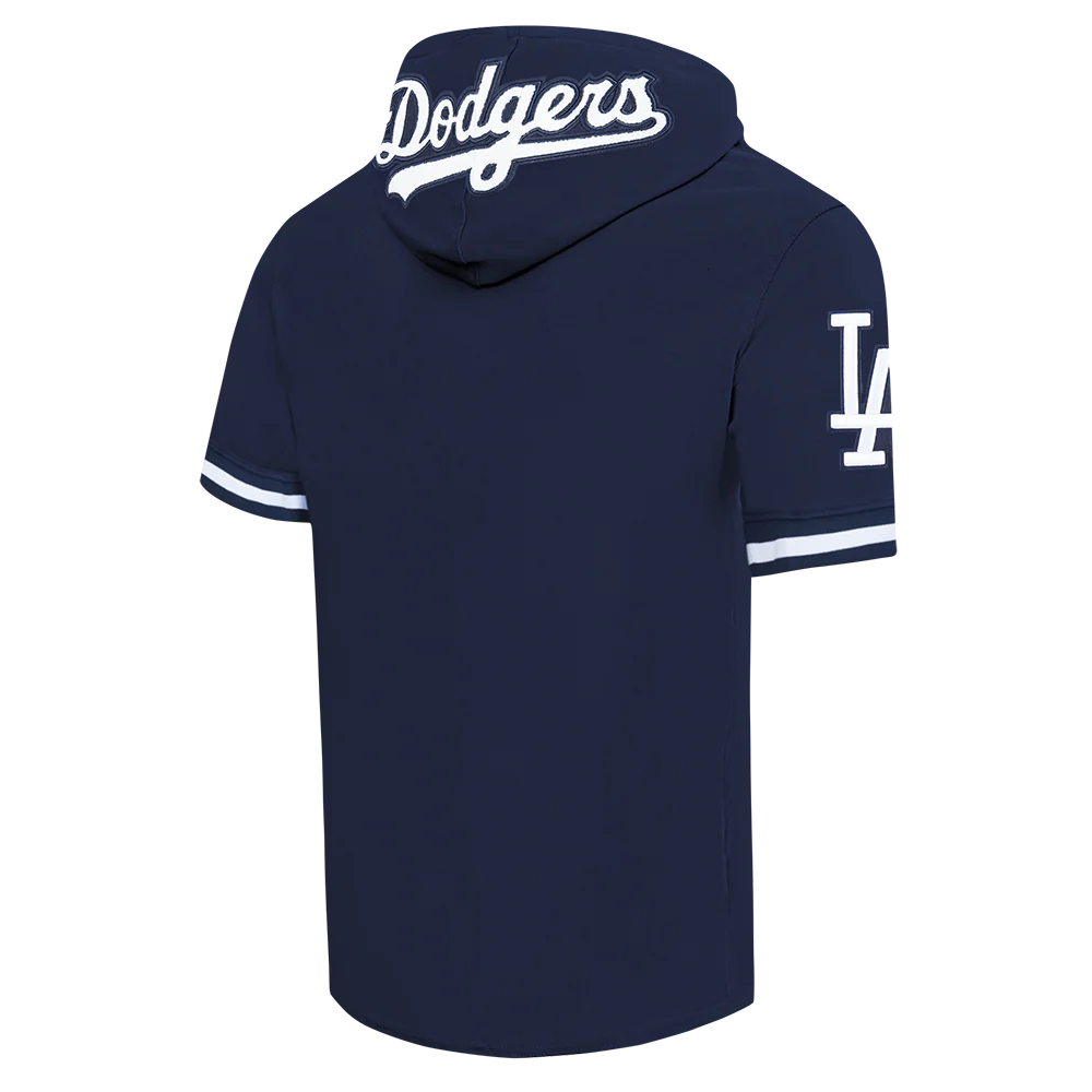 MLB NEW YORK YANKEES CLASSIC CHENILLE MEN'S SS PO HOODIE (MIDNIGHT NAVY) - Image 4