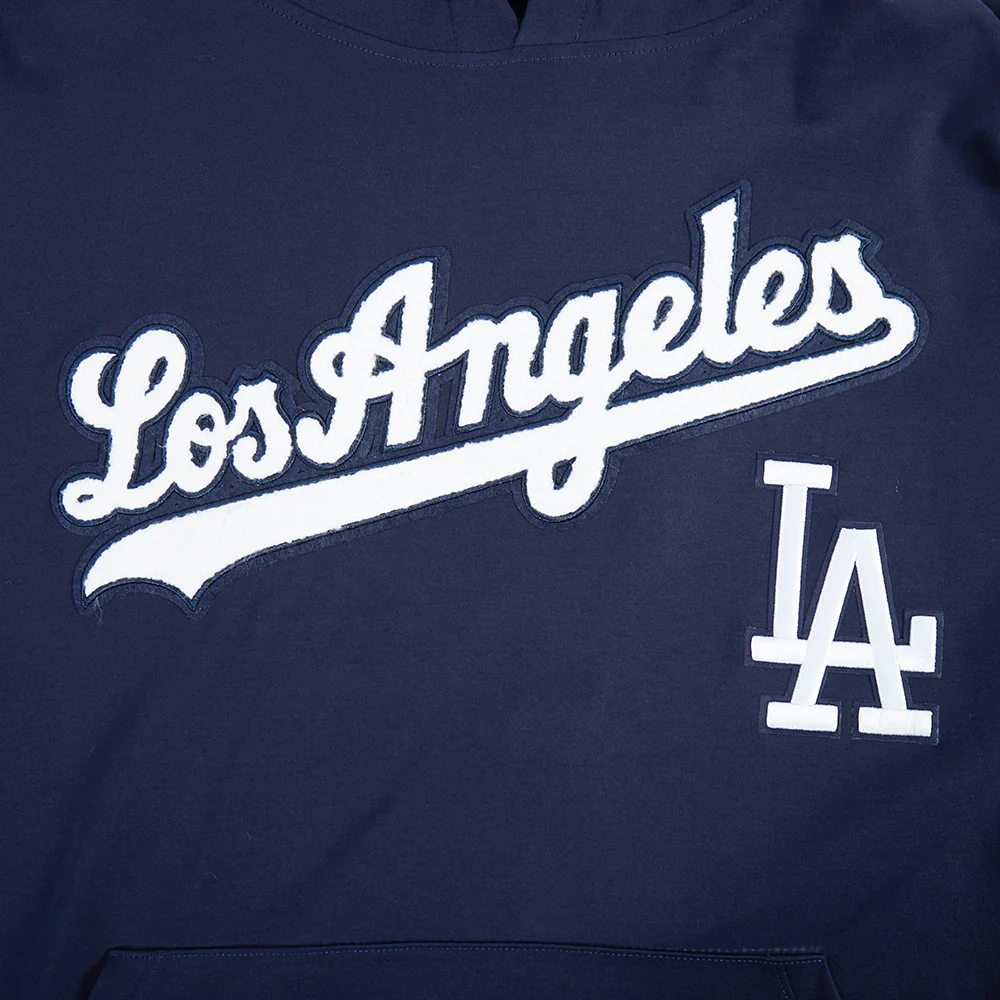 MLB NEW YORK YANKEES CLASSIC CHENILLE MEN'S SS PO HOODIE (MIDNIGHT NAVY) - Image 5