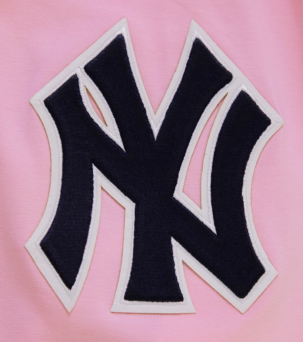 MLB NEW YORK YANKEES LOGO PRO TEAM MEN'S TOP (PINK) - Image 7
