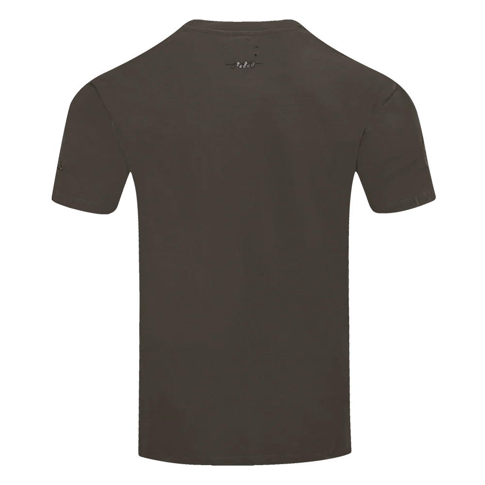 MLB NEW YORK YANKEES NEUTRAL DROP SHOULDER MEN'S TOP (DARK TAUPE) - Image 4