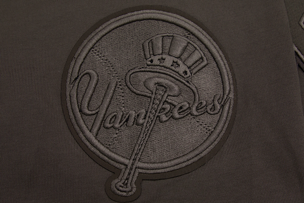 MLB NEW YORK YANKEES NEUTRAL DROP SHOULDER MEN'S TOP (DARK TAUPE) - Image 6