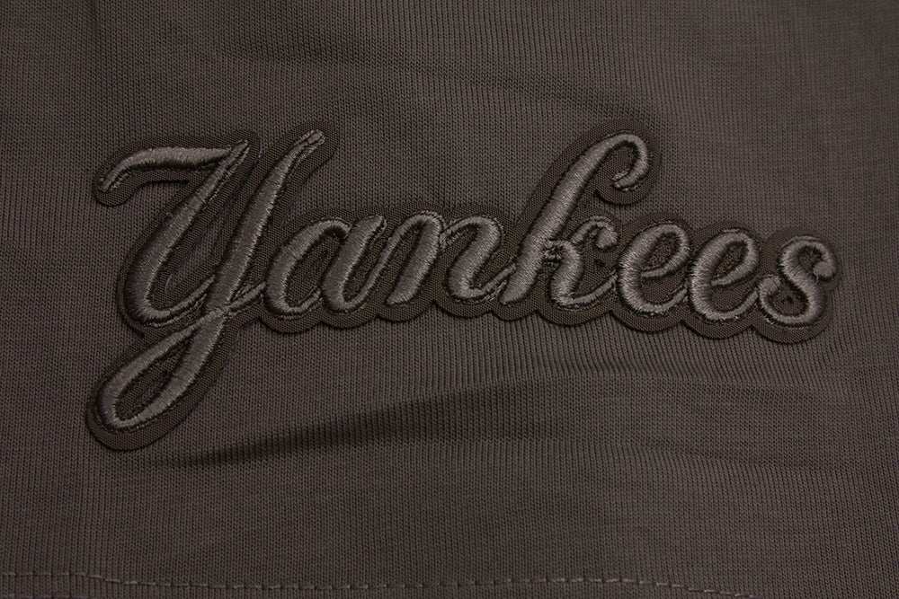 MLB NEW YORK YANKEES NEUTRAL DROP SHOULDER MEN'S TOP (DARK TAUPE) - Image 7