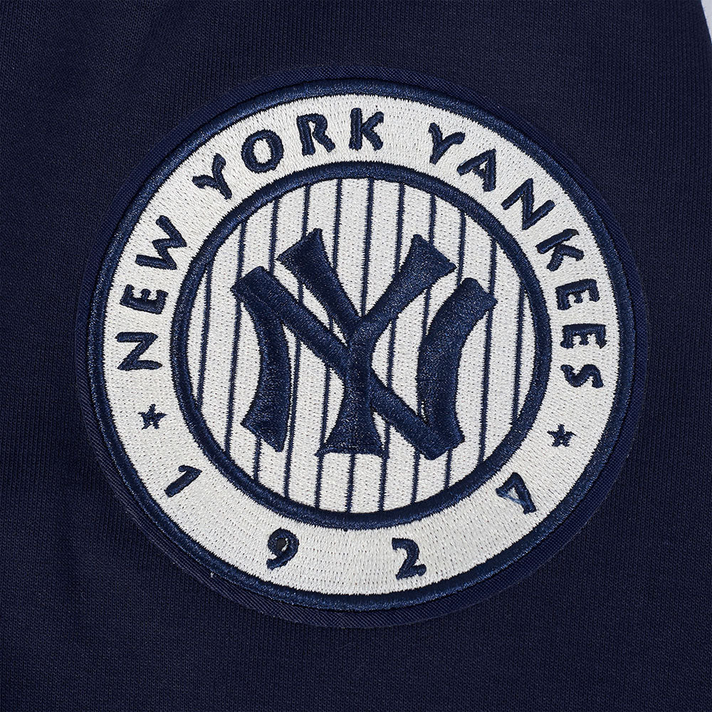 MLB NEW YORK YANKEES MODERN ORIGINALS MEN'S LS RUGBY (MIDNIGHT NAVY) - Image 6