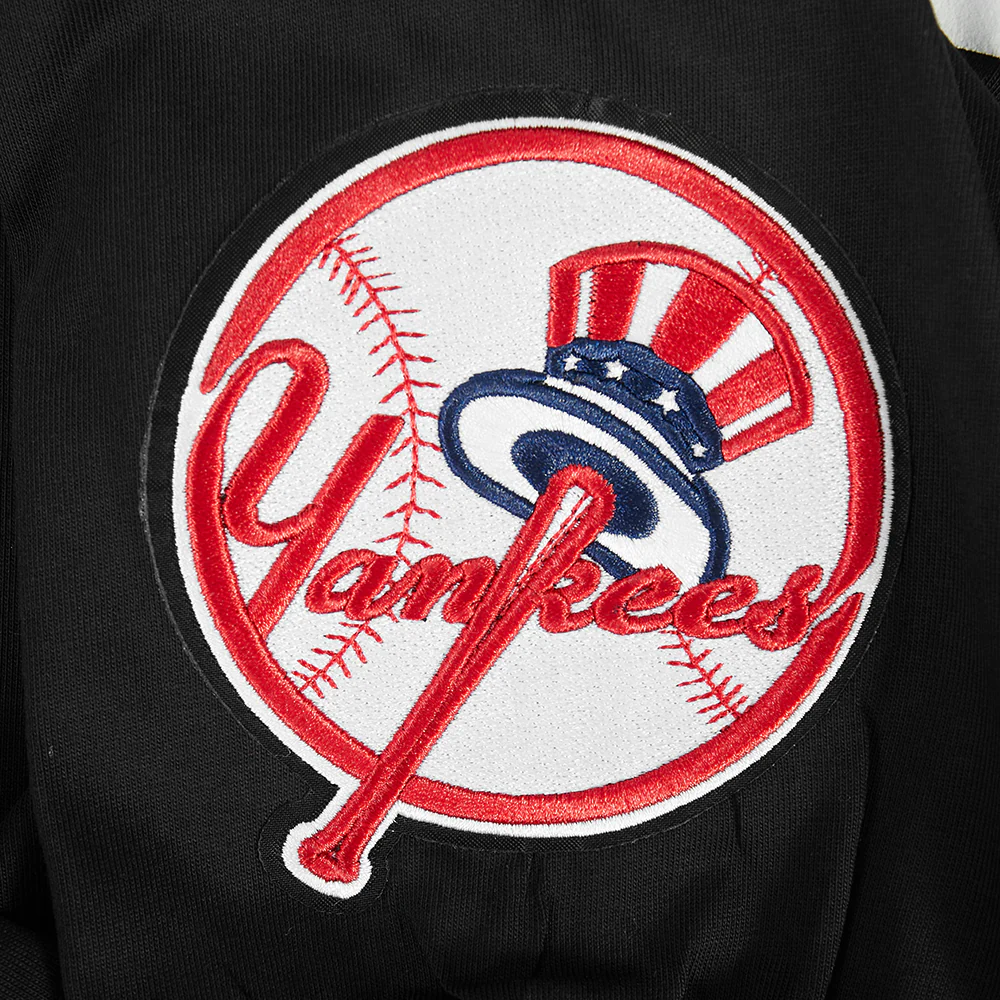 MLB NEW YORK YANKEES WINGSPAN MEN'S DROP SHOULDER LS TEE (BLACK) - Image 5