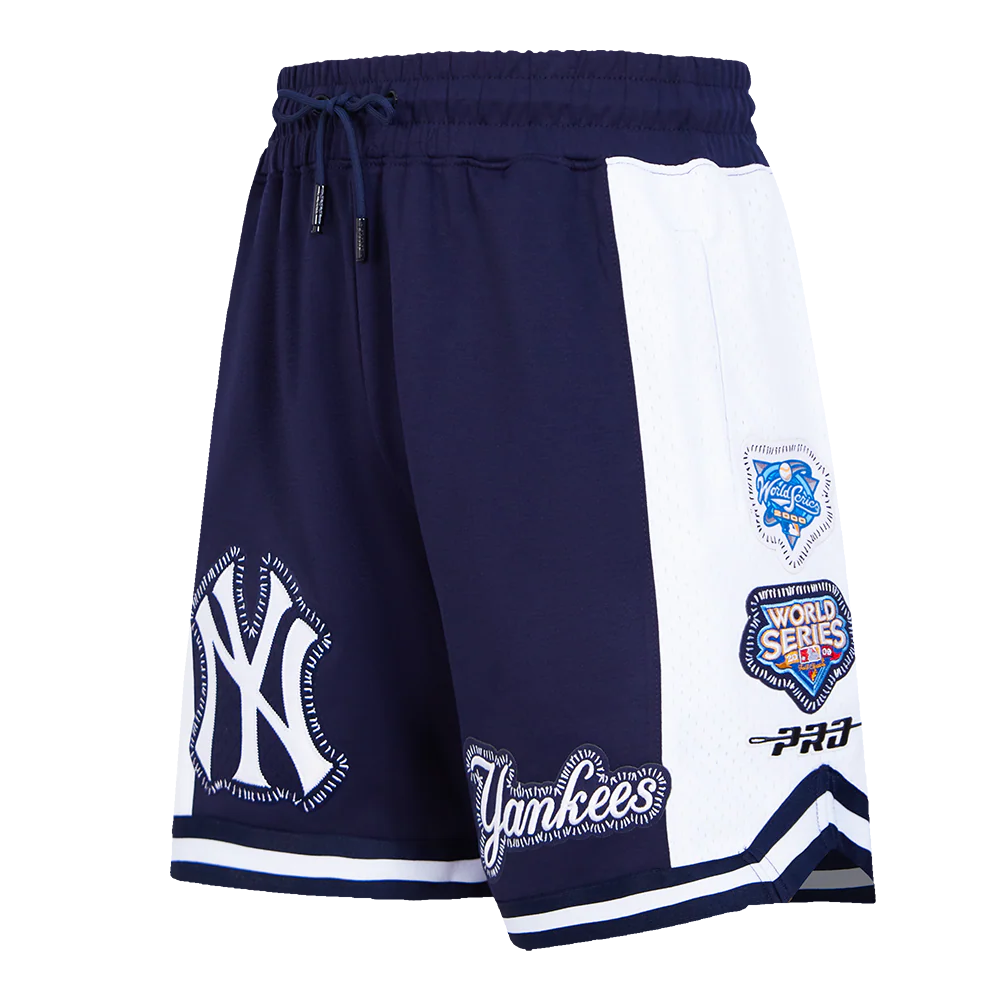 MLB NEW YORK YANKEES DIY PICK STITCH MEN'S DOUBLE KNIT 2.0 SHORT (MIDNIGHT NAVY) - Image 7