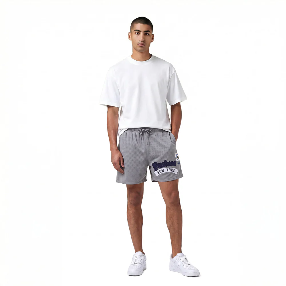 MLB NEW YORK YANKEES BEST OF MEN'S MESH SHORT (GRAY) - Image 3