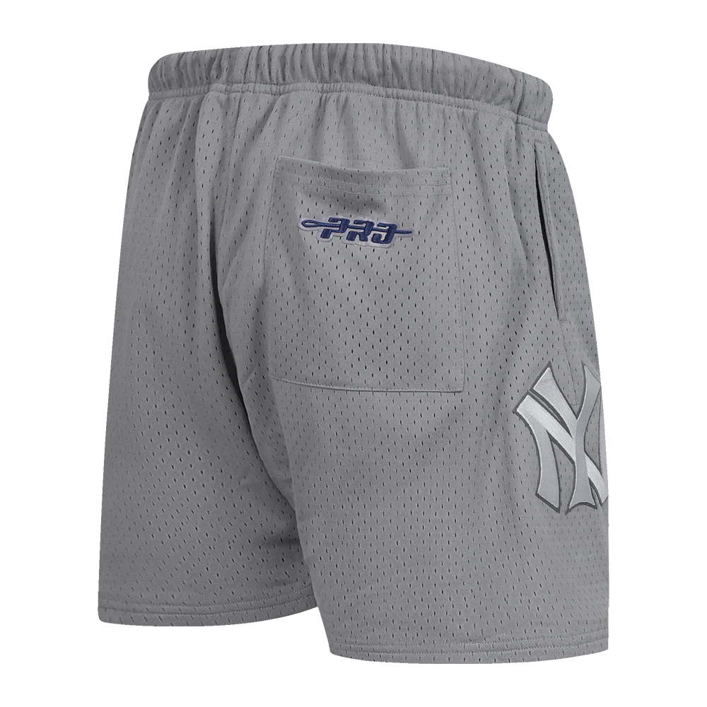 MLB NEW YORK YANKEES BEST OF MEN'S MESH SHORT (GRAY) - Image 6