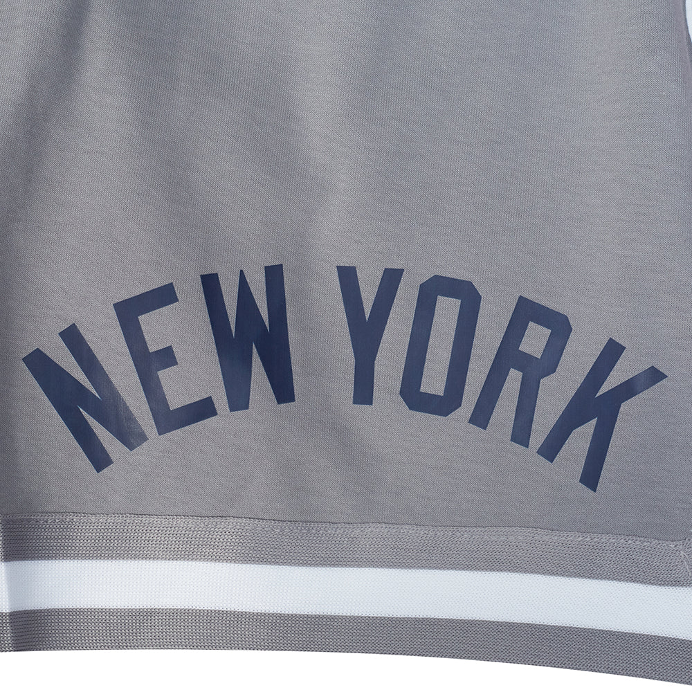 MLB NEW YORK YANKEES CLASSIC CHENILLE MEN'S PRO DK SHORT (GRAY) - Image 9