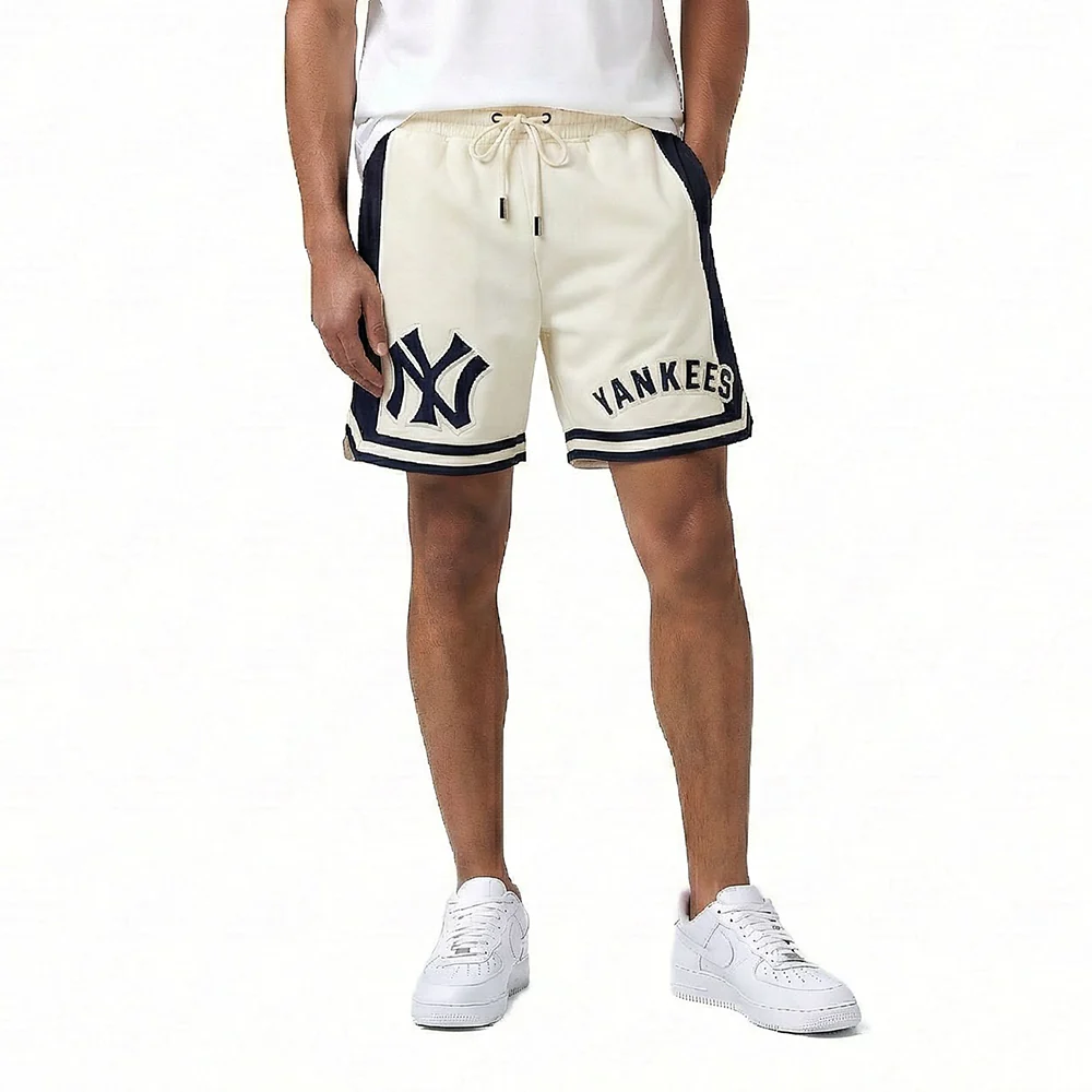 MLB NEW YORK YANKEES RETRO CLASSICS MEN'S PRO 2.0 DK SHORT (EGGSHELL/ MIDNIGHT NAVY)