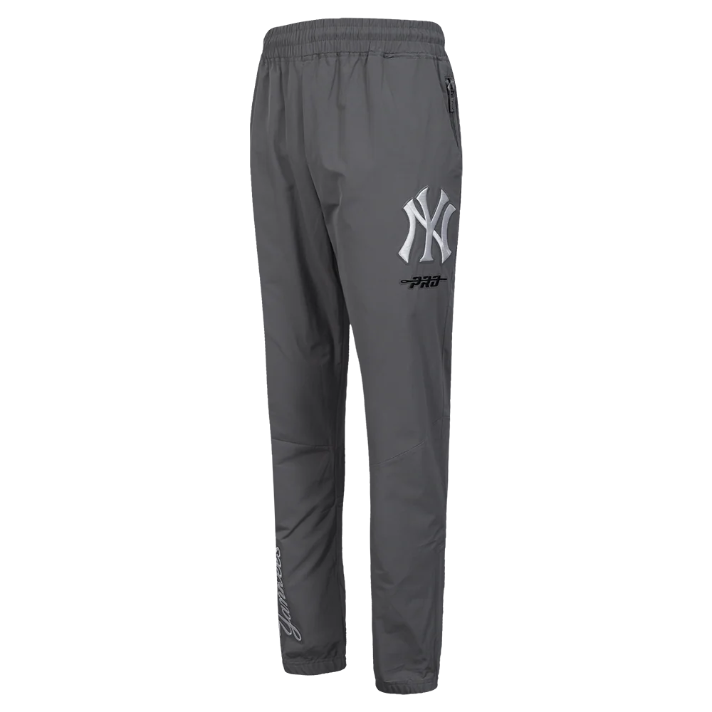 MLB NEW YORK YANKEES CLASSIC WIND SUIT MEN'S WOVEN PANT (GRAY)