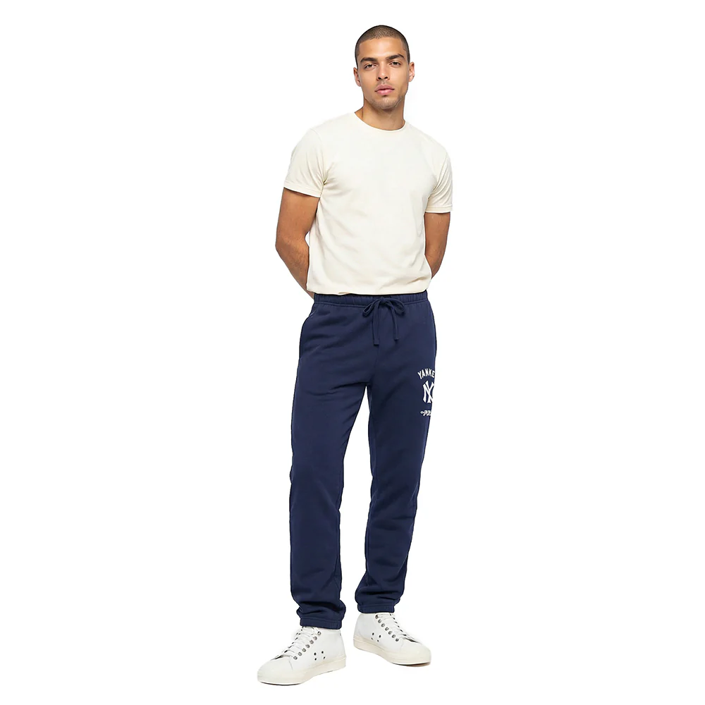 MLB NEW YORK YANKEES MODERN ORIGINALS MEN'S FLC SWEATPANT (MIDNIGHT NAVY) - Image 3
