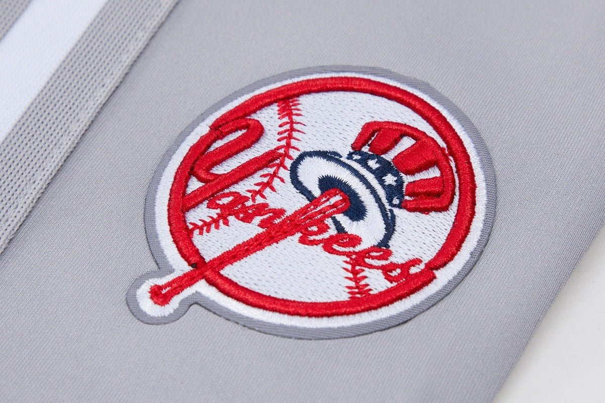 MLB NEW YORK YANKEES CLASSIC MEN'S DOUBLE KNIT TRACK PANT (GRAY) - Image 7