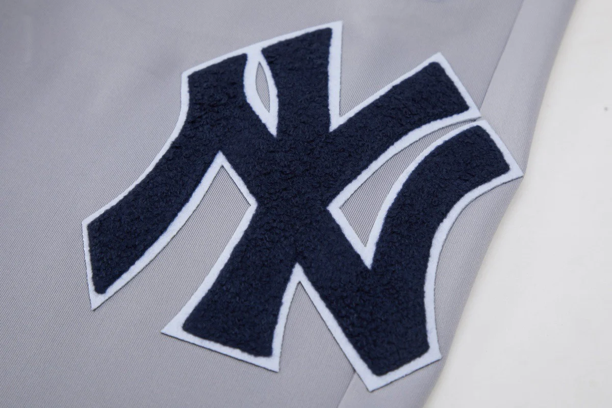 MLB NEW YORK YANKEES CLASSIC MEN'S DOUBLE KNIT TRACK PANT (GRAY) - Image 8