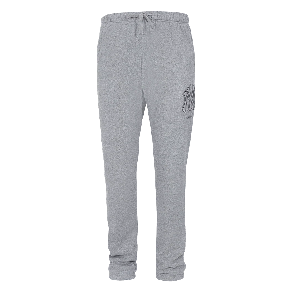 MLB NEW YORK YANKEES NEUTRAL MEN'S SWEATPANT (DARK HEATHER GRAY) - Image 2