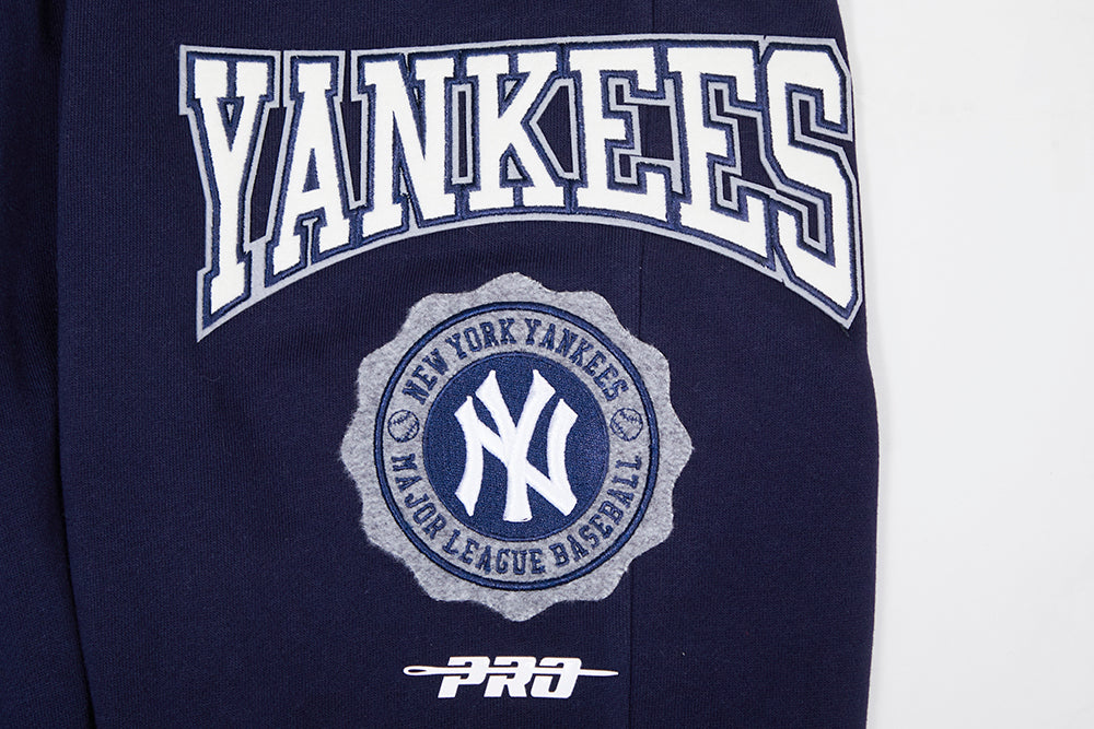 MLB NEW YORK YANKEES CREST EMBLEM MEN'S RIB SWEATPANT (MIDNIGHT NAVY) - Image 7
