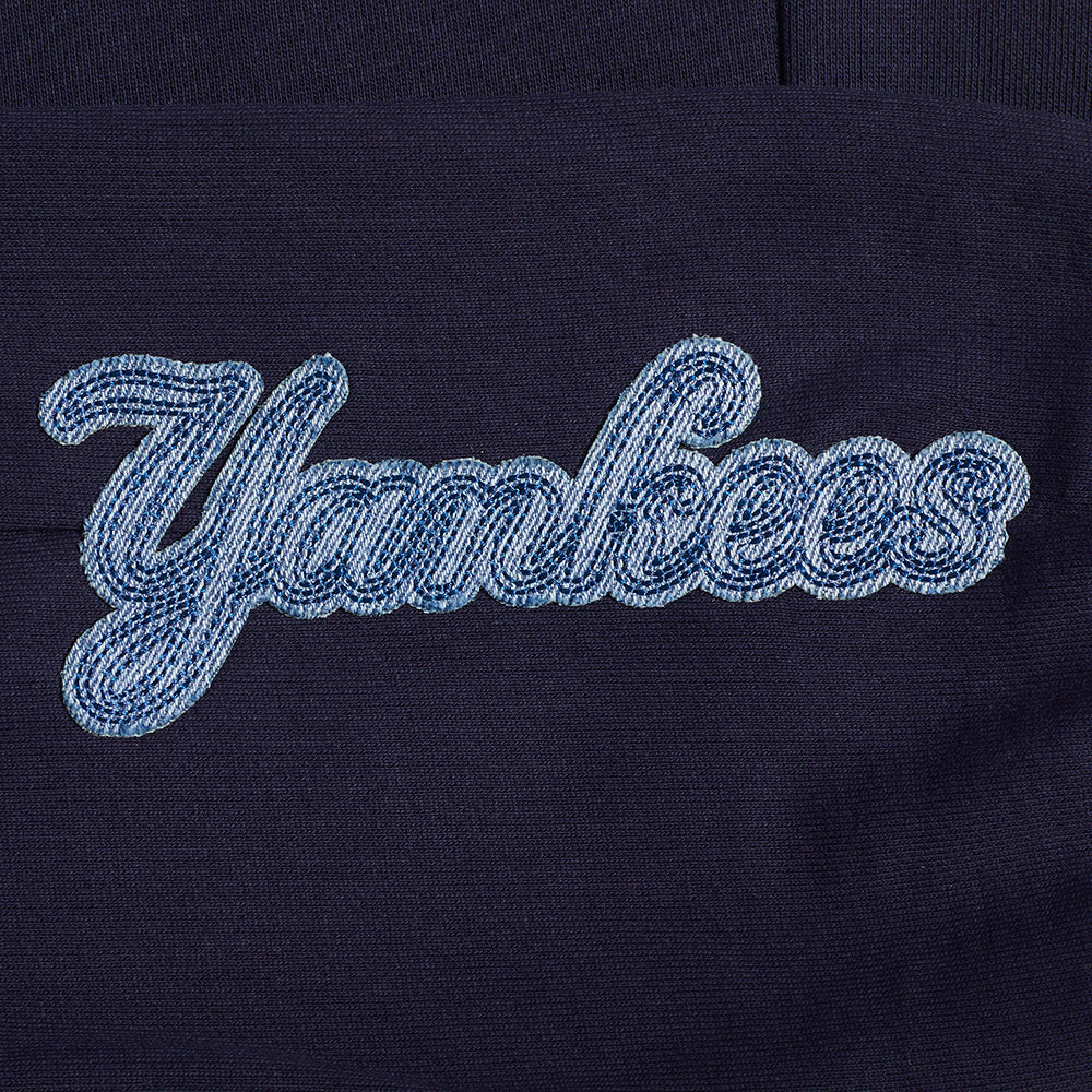 MLB NEW YORK YANKEES VARSITY BLUES MEN'S FLEECE SWEATPANT (MIDNIGHT NAVY) - Image 5