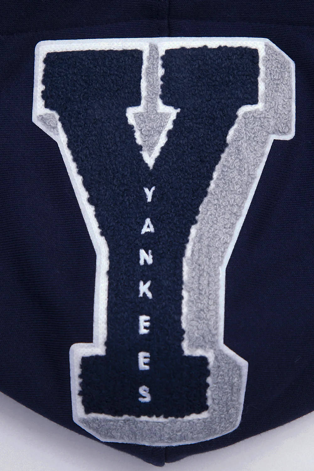 MLB NEW YORK YANKEES MASHUP MEN'S RIB PULLOVER HOODIE (MIDNIGHT NAVY) - Image 5