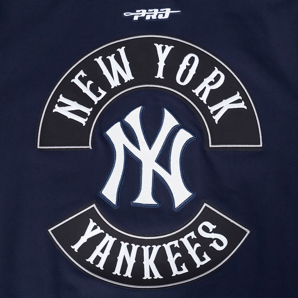 MLB NEW YORK YANKEES BORN FOR SPORT MEN'S FLC PO HOODIE (MIDNIGHT NAVY) - Image 7