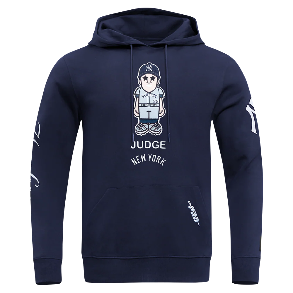 MLB NEW YORK YANKEES AARON JUDGE #99 AVATAR MEN'S FLC PO HOODIE (MIDNIGHT NAVY)