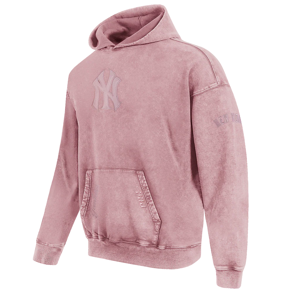 NEW YORK YANKEES WASHED CLASSIC MAUVE MEN'S ENZYME WASH DS FT PO (WASHED MAUVE) - Image 3